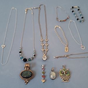 Silver fashion jewelry